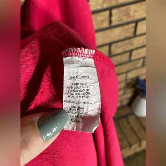 Hot pink‎ see you Monday dress - Picture 2 of 6